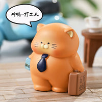 OFFICE CATS FIGURINE BLIND BOX (1 Blind Box)