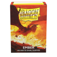 Dragon Shield: Standard 100ct Sleeves - Ember (Dual Matte)