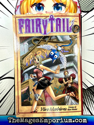 Fairy Tail Vol 2 - The Mage's Emporium Kodansha 2411 BackInStock Used English Manga Japanese Style Comic Book