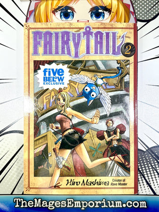 Fairy Tail Vol 2 Five Below Exclusive - The Mage's Emporium Kodansha 2501 UPDATEMETA Used English Manga Japanese Style Comic Book