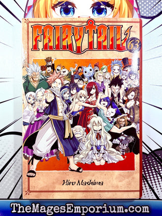 Fairy Tail Vol 63 - The Mage's Emporium Kodansha 2412 BackInStock Used English Manga Japanese Style Comic Book