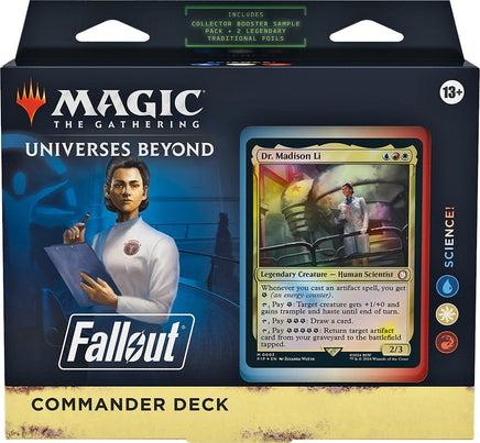 Fallout: Out of the Vault - Science! Commander Deck - The Mage's Emporium PunkOuter Games PunkOuter Games Shopify Collective Used English MTG Sealed Japanese Style Comic Book