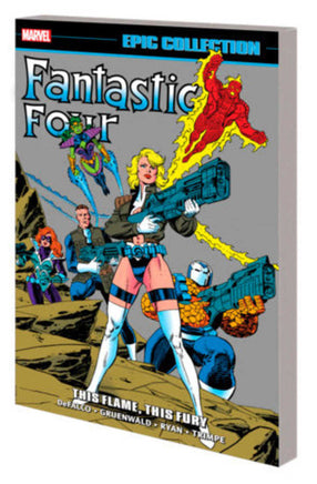 Fantastic Four Epic Collection This Flame This Fury TPB - The Mage's Emporium The Multiverse outofstock Shopify Collective The Multiverse Used English Graphic Novels Japanese Style Comic Book