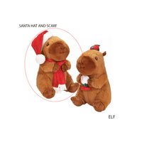 Fiesta: Holiday - 10.5 Inch Christmas Capybara - The Mage's Emporium Shumi Toys & Gifts Shopify Collective Shumi Toys & Gifts Used English Plush Japanese Style Comic Book
