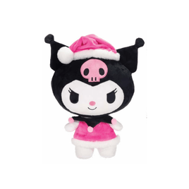 Fiesta: Sanrio - 9.5 Inch Holiday Kuromi with Pink Dress and Hat - The Mage's Emporium Shumi Toys & Gifts Shopify Collective Shumi Toys & Gifts Used English Plush Japanese Style Comic Book