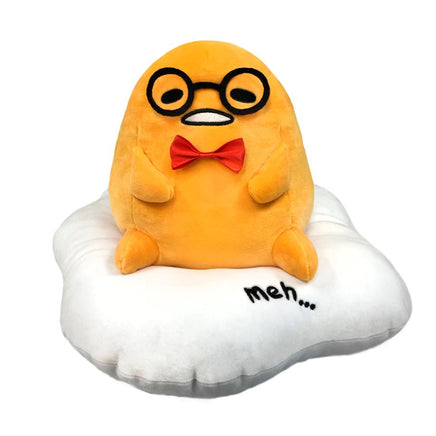 Fiesta: Sanrio Gudetama - 10 - Inch Gudetama with Glasses Plush - The Mage's Emporium Shumi Toys & Gifts Shopify Collective Shumi Toys & Gifts Used English Plush Japanese Style Comic Book