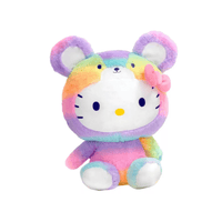 Fiesta: Sanrio - Hello Kitty Rainbow Sherbet (Bear) 9.5 - Inch Plush - The Mage's Emporium Shumi Toys & Gifts Shopify Collective Shumi Toys & Gifts Used English Plush Japanese Style Comic Book