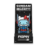 FiGPiN #779 - Gundam x Sanrio - Guntank Hello Kitty Enamel Pin - Limited Edition - The Mage's Emporium ToyShnip Shopify Collective ToyShnip Used English Brooches & Lapel Pins Japanese Style Comic Book