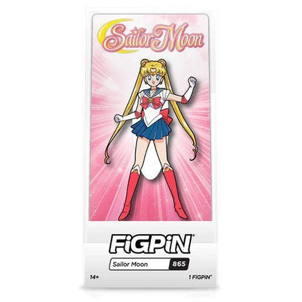 FiGPiN #865 - Sailor Moon Enamel Pin - The Mage's Emporium ToyShnip Shopify Collective ToyShnip Used English Brooches & Lapel Pins Japanese Style Comic Book