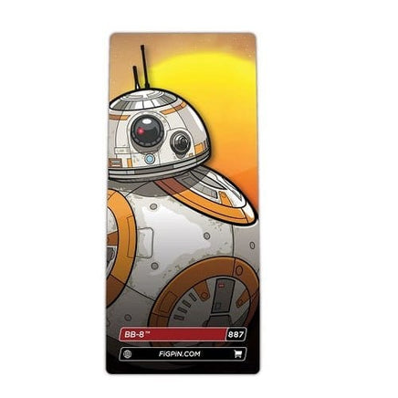 FiGPiN #887 - Star Wars - The Force Awakens - BB - 8 Enamel Pin - The Mage's Emporium ToyShnip Shopify Collective ToyShnip Used English Brooches & Lapel Pins Japanese Style Comic Book