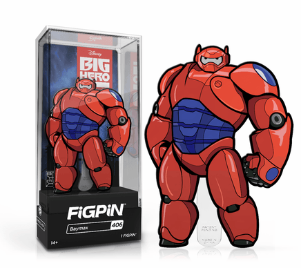 FiGPiN: Big Hero 6 - Baymax [Armor] #406 - The Mage's Emporium Shumi Toys & Gifts Shopify Collective Shumi Toys & Gifts Used English FiGPiN Japanese Style Comic Book