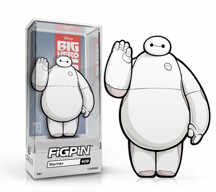 FiGPiN: Big Hero 6 - Baymax [Core] #408 - The Mage's Emporium Shumi Toys & Gifts Shopify Collective Shumi Toys & Gifts Used English FiGPiN Japanese Style Comic Book