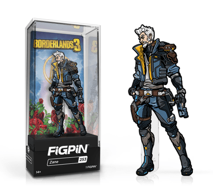 FiGPiN: Borderlands 3 - Zane #253 - The Mage's Emporium Shumi Toys & Gifts Shopify Collective Shumi Toys & Gifts Used English FiGPiN Japanese Style Comic Book