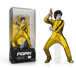 FiGPiN: Bruce Lee (Yellow Suit) #371 - The Mage's Emporium Shumi Toys & Gifts Shopify Collective Shumi Toys & Gifts Used English FiGPiN Japanese Style Comic Book
