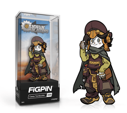 FiGPiN: Cannon Buster - Casey Turnbuckle #335 - The Mage's Emporium Shumi Toys & Gifts Shopify Collective Shumi Toys & Gifts Used English FiGPiN Japanese Style Comic Book