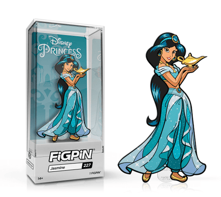FiGPiN: Disney Princess - Jasmine #227 - The Mage's Emporium Shumi Toys & Gifts Shopify Collective Shumi Toys & Gifts Used English FiGPiN Japanese Style Comic Book