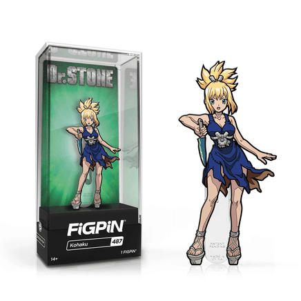 FiGPiN: Dr. Stone - Kohaku #487 - The Mage's Emporium Shumi Toys & Gifts Shopify Collective Shumi Toys & Gifts Used English FiGPiN Japanese Style Comic Book