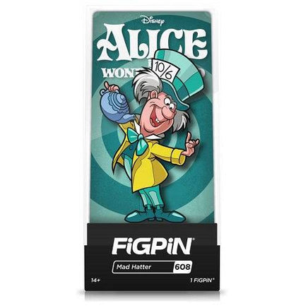 FiGPiN Enamel Pin - Disney Alice in Wonderland - Select Figure(s) - The Mage's Emporium ToyShnip Shopify Collective ToyShnip Used English Brooches & Lapel Pins Japanese Style Comic Book