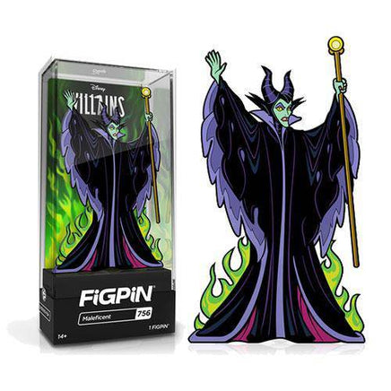 FiGPiN Enamel Pin - Disney Villains - Select Figure(s) - The Mage's Emporium ToyShnip Shopify Collective ToyShnip Used English Brooches & Lapel Pins Japanese Style Comic Book