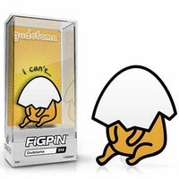 FiGPiN Enamel Pin - Gudetama Limited Edition - Select Figure(s) - The Mage's Emporium ToyShnip Shopify Collective ToyShnip Used English Brooches & Lapel Pins Japanese Style Comic Book