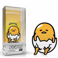 FiGPiN Enamel Pin - Gudetama Limited Edition - Select Figure(s) - The Mage's Emporium ToyShnip Shopify Collective ToyShnip Used English Brooches & Lapel Pins Japanese Style Comic Book