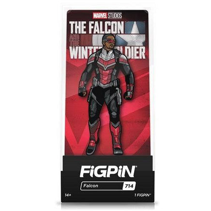 FiGPiN Enamel Pin - Marvel The Falcon And The Winter Soldier - Select Figure(s) - The Mage's Emporium ToyShnip Shopify Collective ToyShnip Used English Brooches & Lapel Pins Japanese Style Comic Book