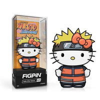 FiGPiN Enamel Pin - Naruto x Hello Kitty - Select Figure(s) - The Mage's Emporium ToyShnip Shopify Collective ToyShnip Used English Brooches & Lapel Pins Japanese Style Comic Book