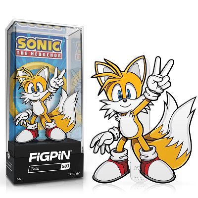 FiGPiN Enamel Pin - Sonic the Hedgehog - Select Figure(s) - The Mage's Emporium ToyShnip Shopify Collective ToyShnip Used English Brooches & Lapel Pins Japanese Style Comic Book