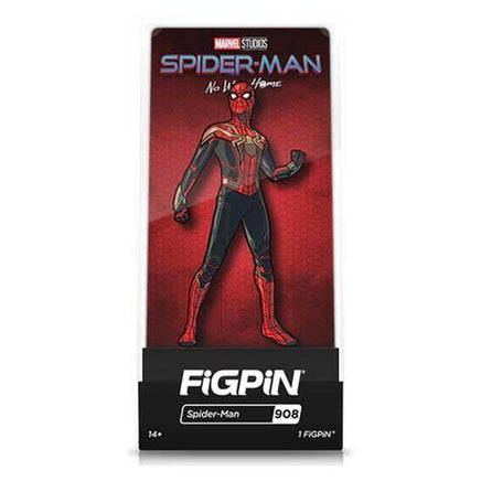 FiGPiN Enamel Pin - Spider - Man: No Way Home - Select Figure(s) - The Mage's Emporium ToyShnip Shopify Collective ToyShnip Used English Brooches & Lapel Pins Japanese Style Comic Book
