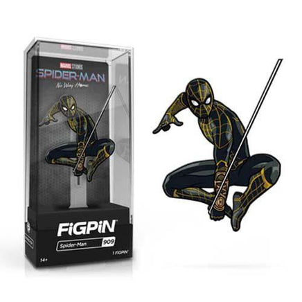FiGPiN Enamel Pin - Spider - Man: No Way Home - Select Figure(s) - The Mage's Emporium ToyShnip Shopify Collective ToyShnip Used English Brooches & Lapel Pins Japanese Style Comic Book
