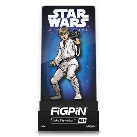FiGPiN Enamel Pin - Star Wars - A New Hope - Select Figure(s) - The Mage's Emporium ToyShnip Shopify Collective ToyShnip Used English Brooches & Lapel Pins Japanese Style Comic Book