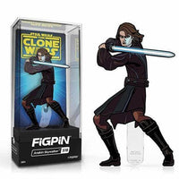 FiGPiN Enamel Pin - Star Wars - The Clone Wars - Select Figure(s) - The Mage's Emporium ToyShnip Shopify Collective ToyShnip Used English Brooches & Lapel Pins Japanese Style Comic Book
