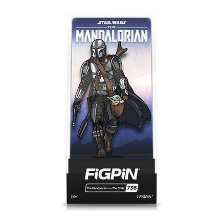 FiGPiN Enamel Pin - Star Wars - The Mandalorian - Select Figure(s) - The Mage's Emporium ToyShnip Shopify Collective ToyShnip Used English Brooches & Lapel Pins Japanese Style Comic Book