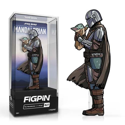 FiGPiN Enamel Pin - Star Wars - The Mandalorian - Select Figure(s) - The Mage's Emporium ToyShnip Shopify Collective ToyShnip Used English Brooches & Lapel Pins Japanese Style Comic Book