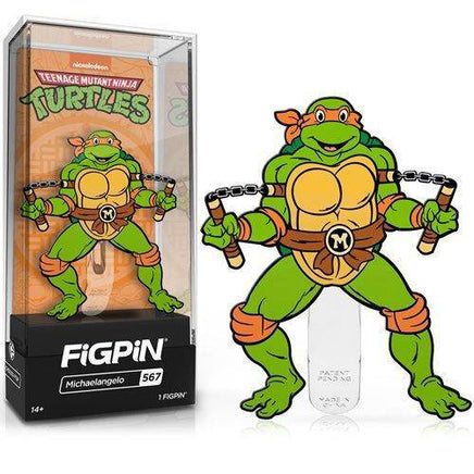 FiGPiN Enamel Pin - Teenage Mutant Ninja Turtles - Select Figure(s) - The Mage's Emporium ToyShnip Shopify Collective ToyShnip Used English Brooches & Lapel Pins Japanese Style Comic Book