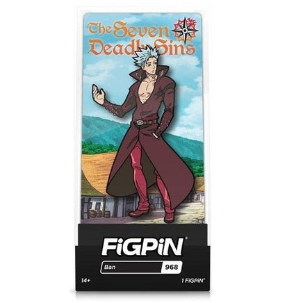 FiGPiN Enamel Pin - The Seven Deadly Sins - Select Figure(s) - The Mage's Emporium ToyShnip Shopify Collective ToyShnip Used English Brooches & Lapel Pins Japanese Style Comic Book