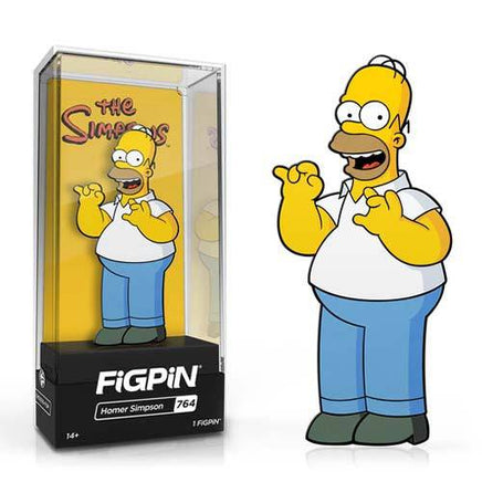FiGPiN Enamel Pin - The Simpsons - Select Figure(s) - The Mage's Emporium ToyShnip Shopify Collective ToyShnip Used English Brooches & Lapel Pins Japanese Style Comic Book