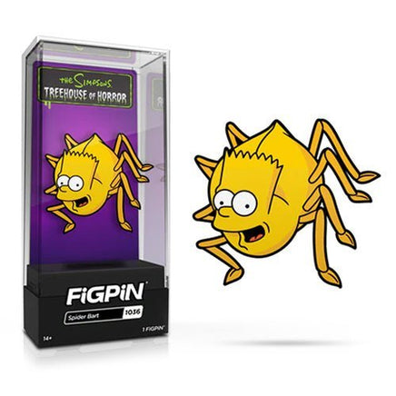 FiGPiN Enamel Pin - The Simpsons - Select Figure(s) - The Mage's Emporium ToyShnip Shopify Collective ToyShnip Used English Brooches & Lapel Pins Japanese Style Comic Book