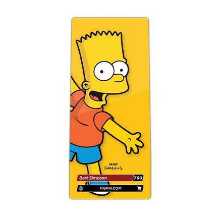 FiGPiN Enamel Pin - The Simpsons - Select Figure(s) - The Mage's Emporium ToyShnip Shopify Collective ToyShnip Used English Brooches & Lapel Pins Japanese Style Comic Book
