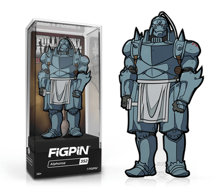 FiGPiN: Fullmetal Alchemist: Brotherhood - Alphonse Elric #352 - The Mage's Emporium Shumi Toys & Gifts Shopify Collective Shumi Toys & Gifts Used English FiGPiN Japanese Style Comic Book