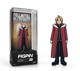 FiGPiN: Fullmetal Alchemist: Brotherhood - Edward Elric #353 - The Mage's Emporium Shumi Toys & Gifts Shopify Collective Shumi Toys & Gifts Used English FiGPiN Japanese Style Comic Book