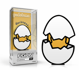 FiGPiN: Gudetama - Gudetama (Darkness) #512 - The Mage's Emporium Shumi Toys & Gifts Shopify Collective Shumi Toys & Gifts Used English FiGPiN Japanese Style Comic Book