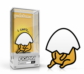 FiGPiN: Gudetama - Gudetama (I Can't) #514 - The Mage's Emporium Shumi Toys & Gifts Shopify Collective Shumi Toys & Gifts Used English FiGPiN Japanese Style Comic Book