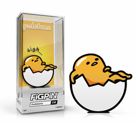 FiGPiN: Gudetama - Gudetama (Sigh) #516 - The Mage's Emporium Shumi Toys & Gifts Shopify Collective Shumi Toys & Gifts Used English FiGPiN Japanese Style Comic Book