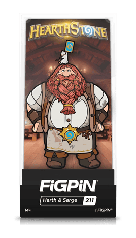 FiGPiN: Heartstone - Harth and Sarge #211 - The Mage's Emporium Shumi Toys & Gifts Shopify Collective Shumi Toys & Gifts Used English FiGPiN Japanese Style Comic Book