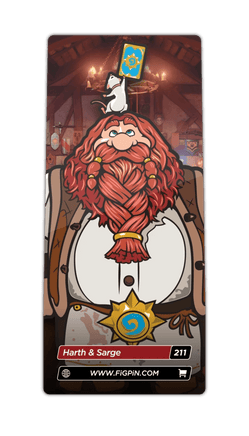 FiGPiN: Heartstone - Harth and Sarge #211 - The Mage's Emporium Shumi Toys & Gifts Shopify Collective Shumi Toys & Gifts Used English FiGPiN Japanese Style Comic Book