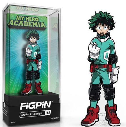 FiGPiN: My Hero Academia - Izuku Midoriya #135 - The Mage's Emporium Shumi Toys & Gifts Shopify Collective Shumi Toys & Gifts Used English FiGPiN Japanese Style Comic Book