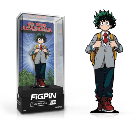 FiGPiN: My Hero Academia - Izuku Midoriya #330 - The Mage's Emporium Shumi Toys & Gifts Shopify Collective Shumi Toys & Gifts Used English FiGPiN Japanese Style Comic Book