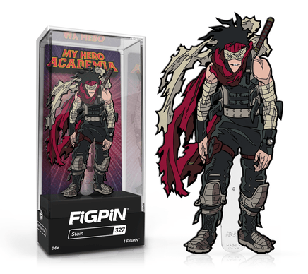 FiGPiN: My Hero Academia - Stain #327 - The Mage's Emporium Shumi Toys & Gifts Shopify Collective Shumi Toys & Gifts Used English FiGPiN Japanese Style Comic Book