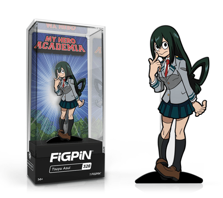 FiGPiN: My Hero Academia - Tsuyu Asui #328 - The Mage's Emporium Shumi Toys & Gifts Shopify Collective Shumi Toys & Gifts Used English FiGPiN Japanese Style Comic Book